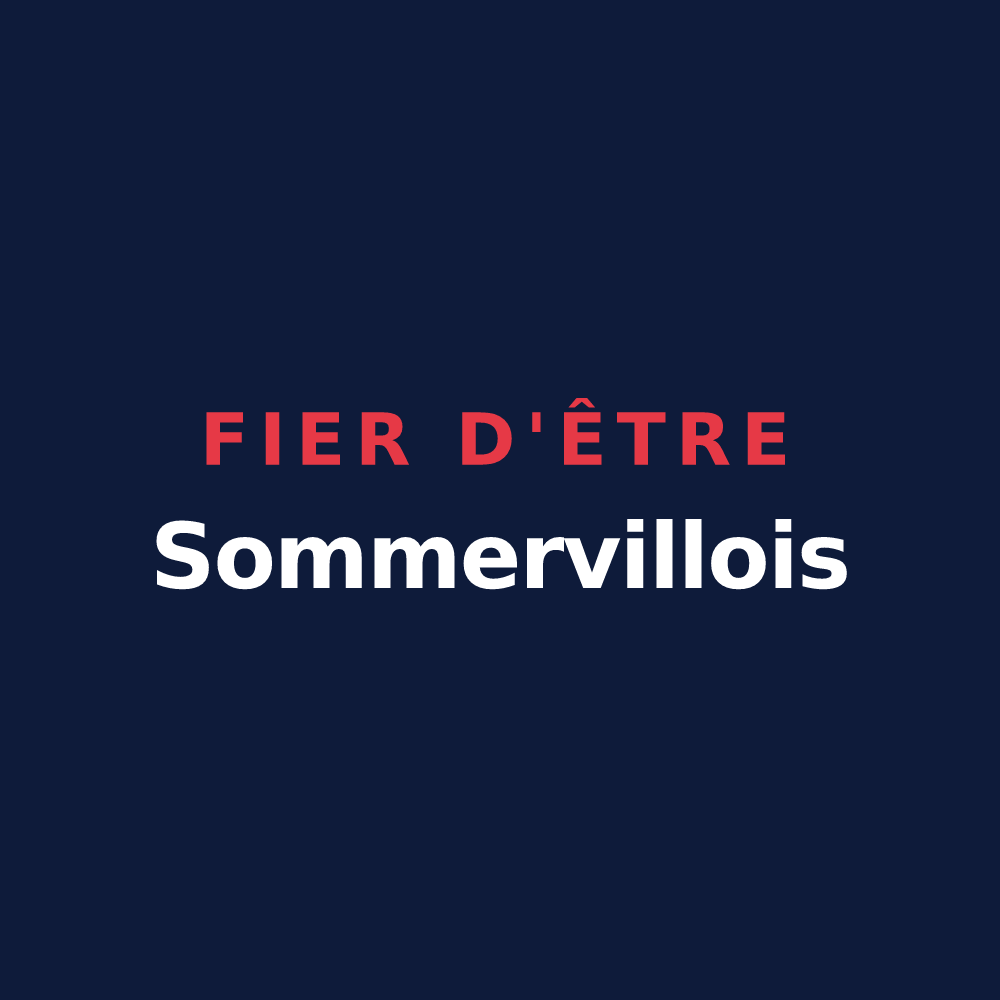 T-shirt « Fier d'être Sommervillois » — design pour Sommerviller
