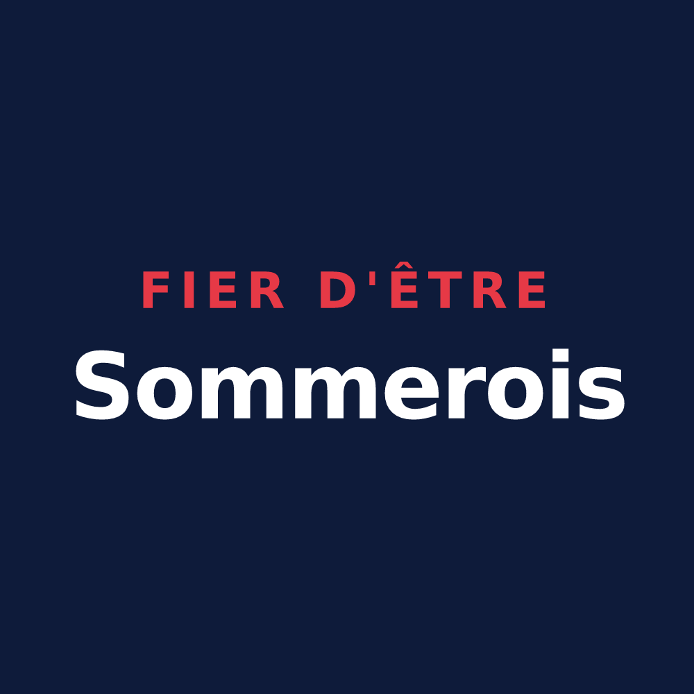 T-shirt « Fier d'être Sommerois » — design pour Sommery