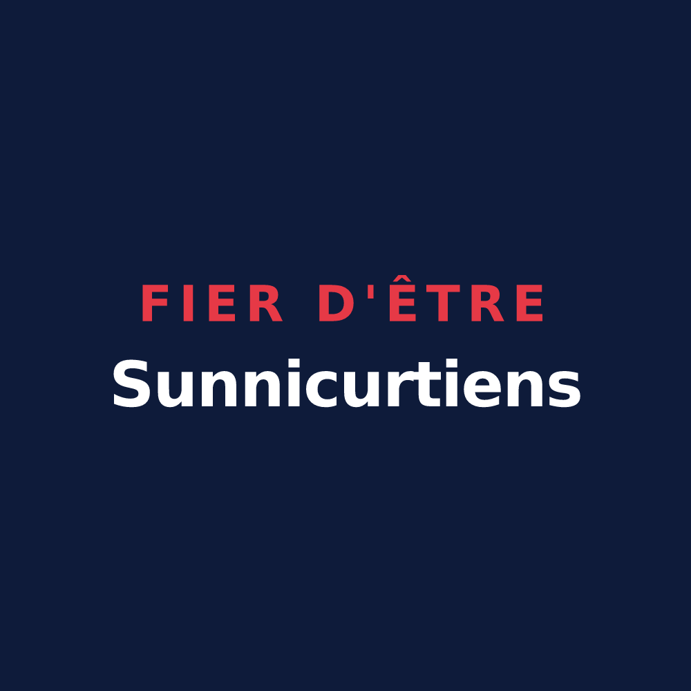 T-shirt « Fier d'être Sunnicurtiens » — design pour Soncourt