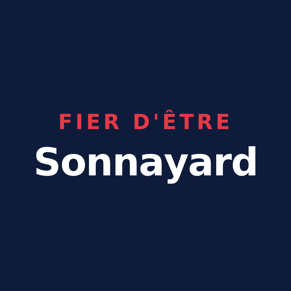T-shirt « Fier d'être Sonnayard » — design pour Sonnay