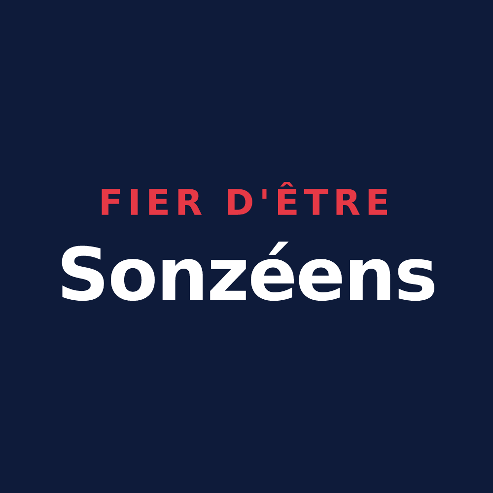 T-shirt « Fier d'être Sonzéens » — design pour Sonzay
