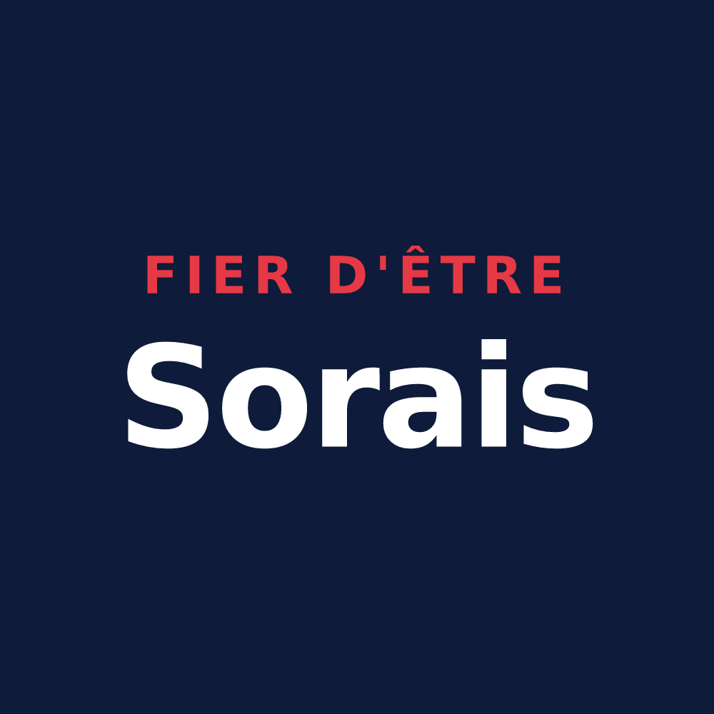 T-shirt « Fier d'être Sorais » — design pour Sor