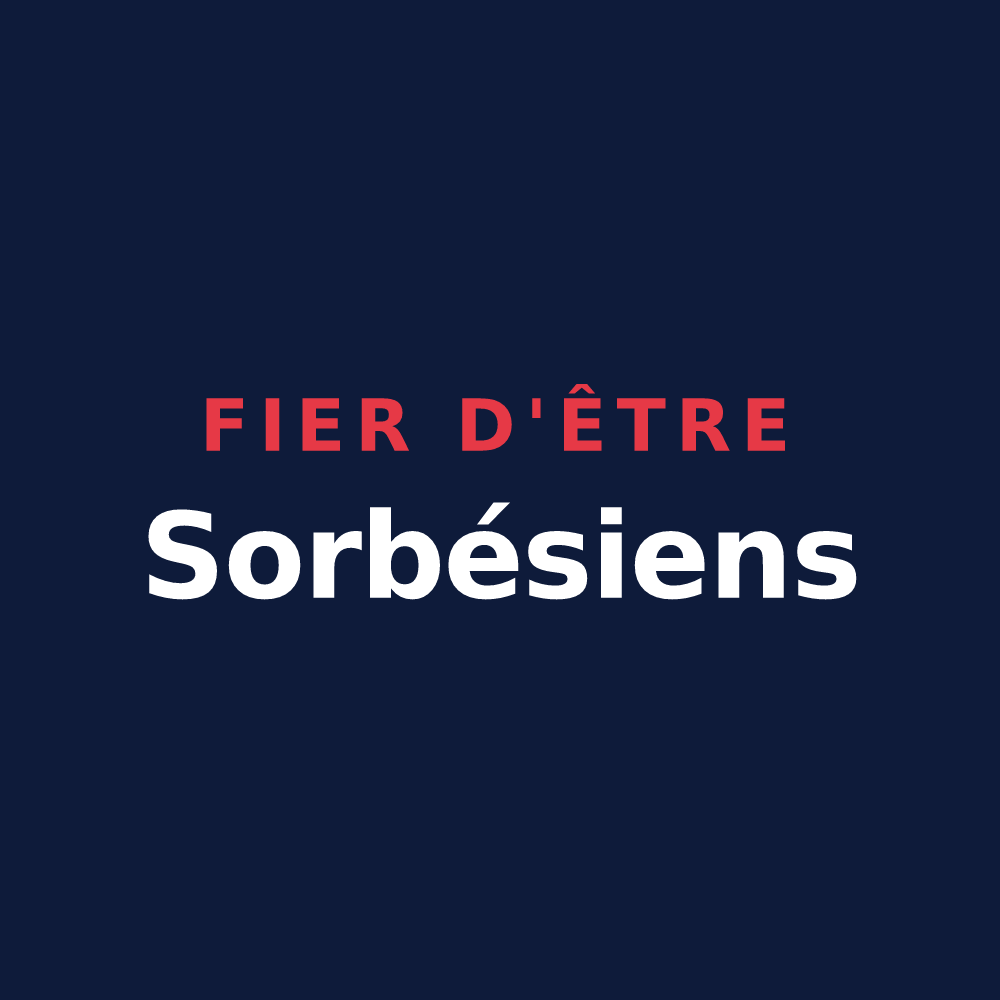 T-shirt « Fier d'être Sorbésiens » — design pour Sorbets