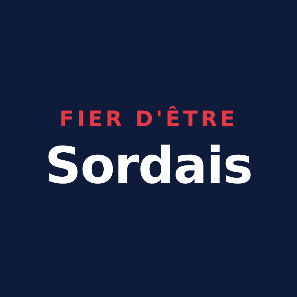T-shirt « Fier d'être Sordais » — design pour Sorde-l'Abbaye