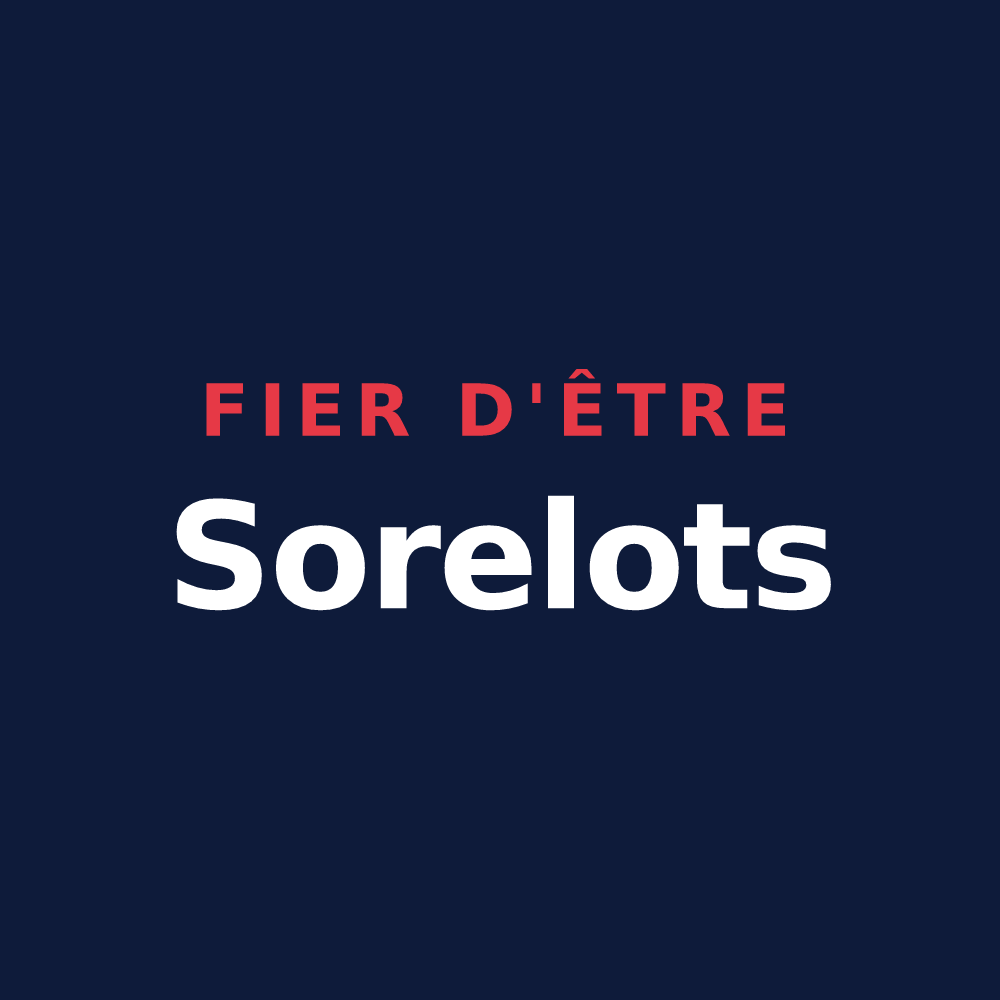 T-shirt « Fier d'être Sorelots » — design pour Sorel-en-Vimeu