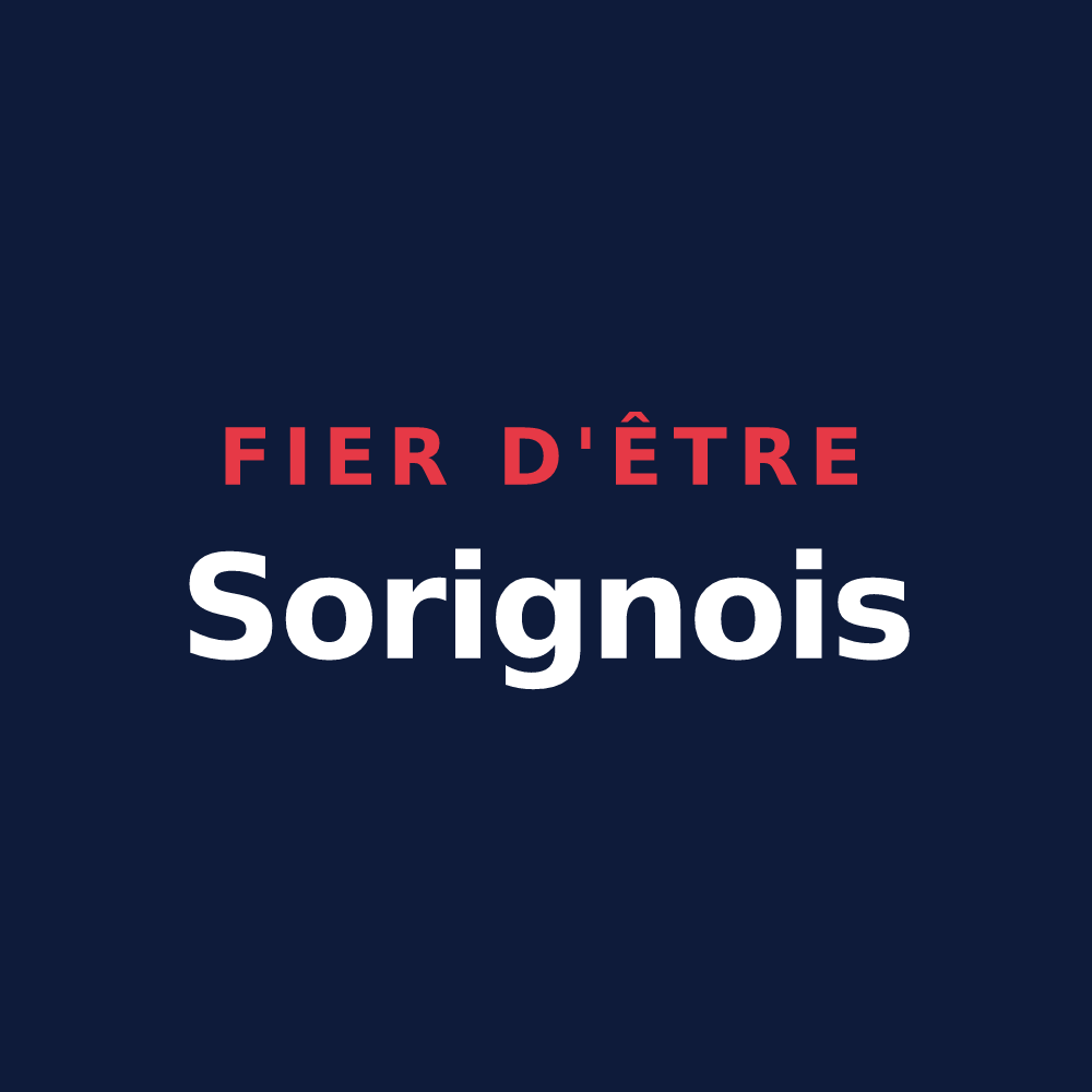 T-shirt « Fier d'être Sorignois » — design pour Sorigny