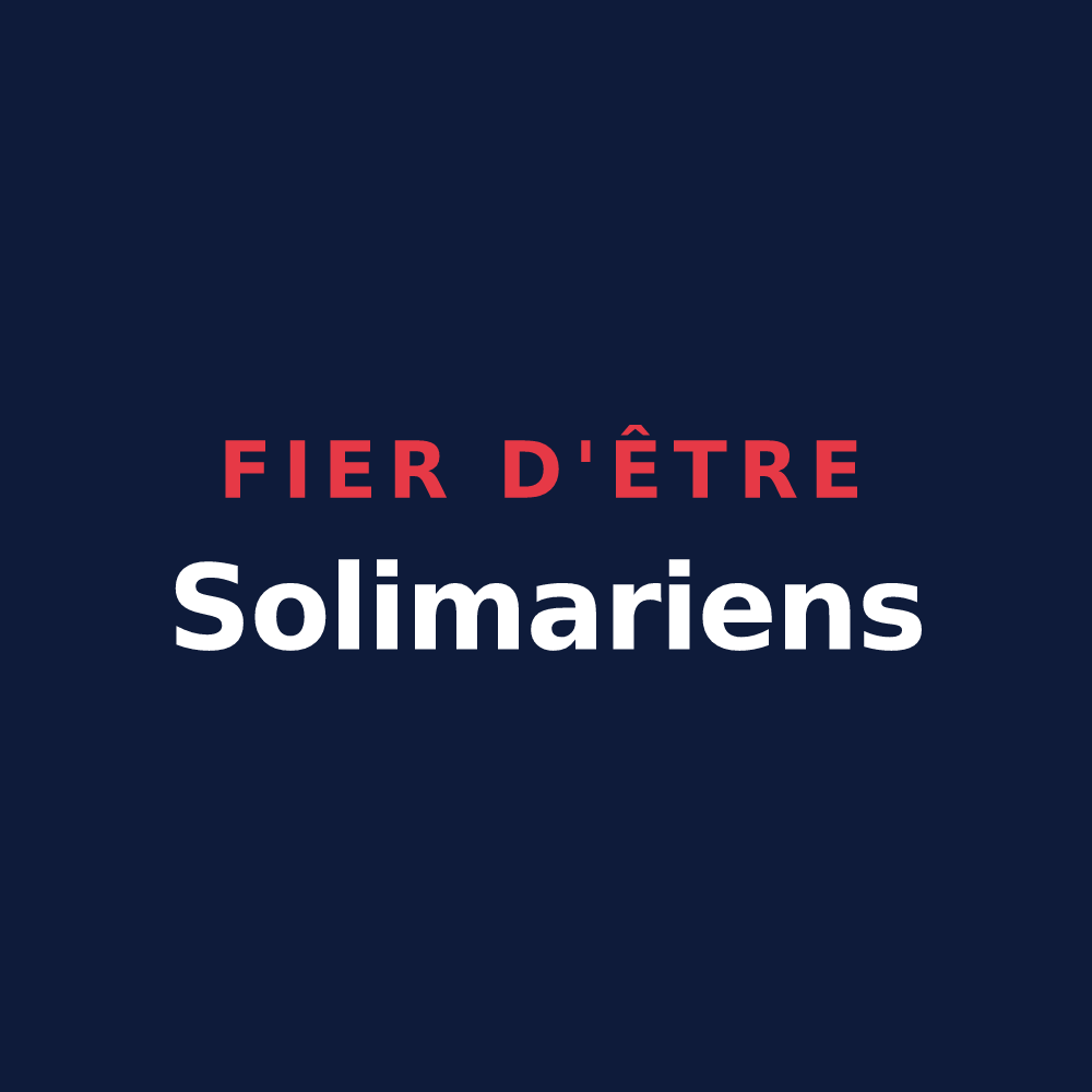 T-shirt « Fier d'être Solimariens » — design pour Sormery