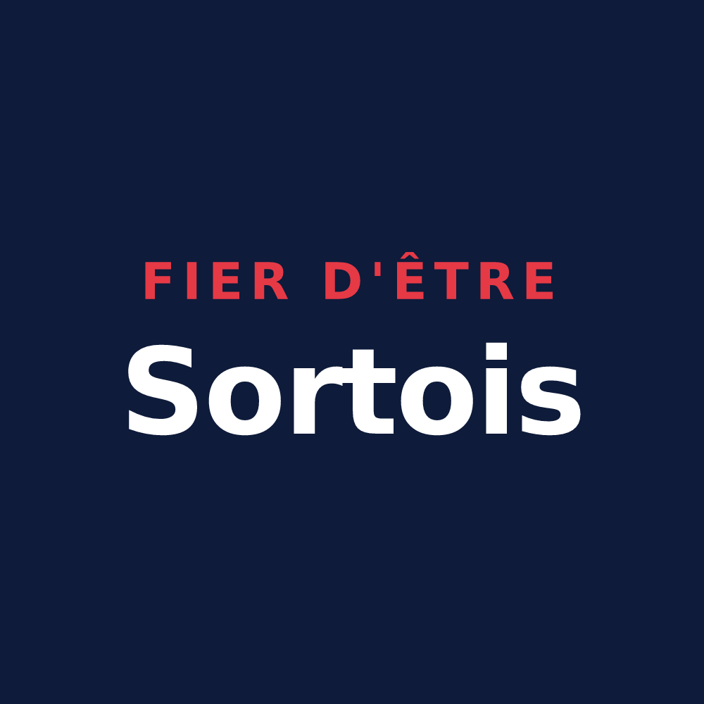 T-shirt « Fier d'être Sortois » — design pour Sort-en-Chalosse