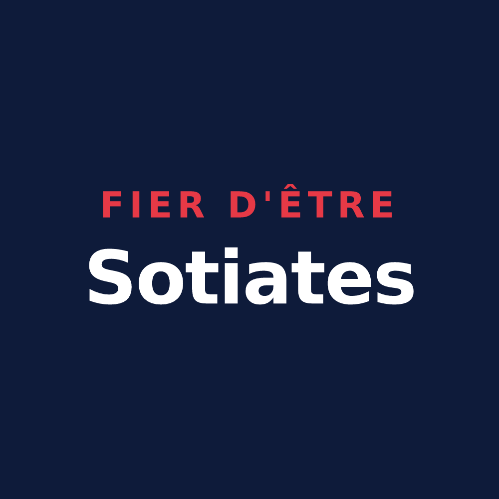 T-shirt « Fier d'être Sotiates » — design pour Sos