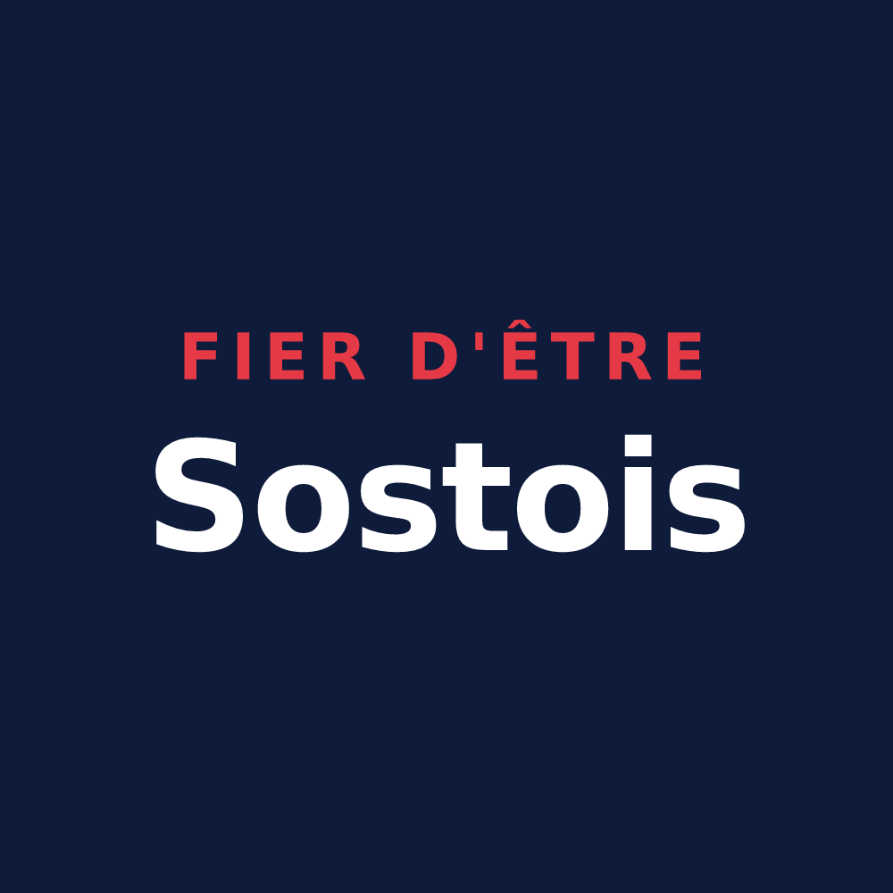 T-shirt « Fier d'être Sostois » — design pour Sost