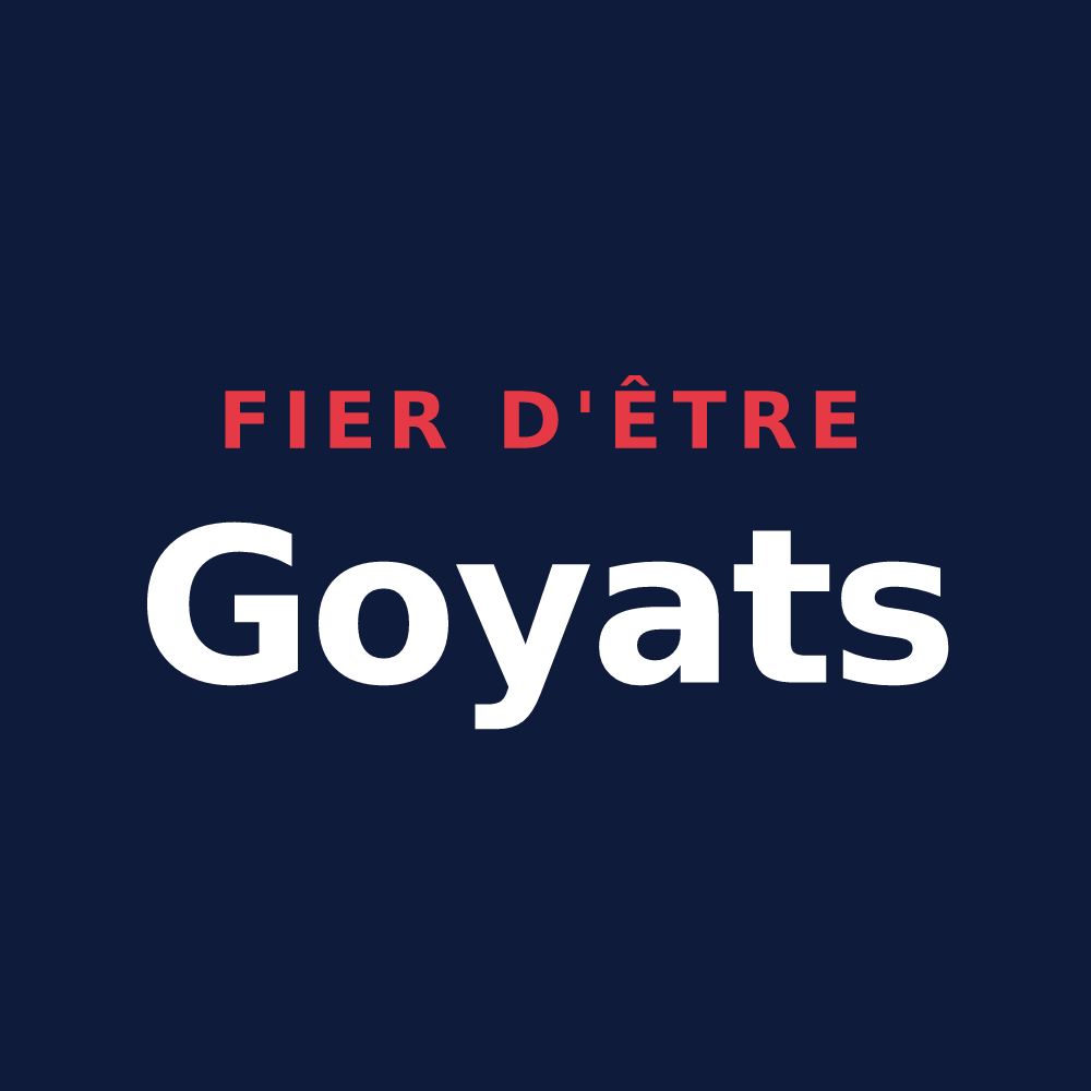 T-shirt « Fier d'être Goyats » — design pour Souain-Perthes-lès-Hurlus