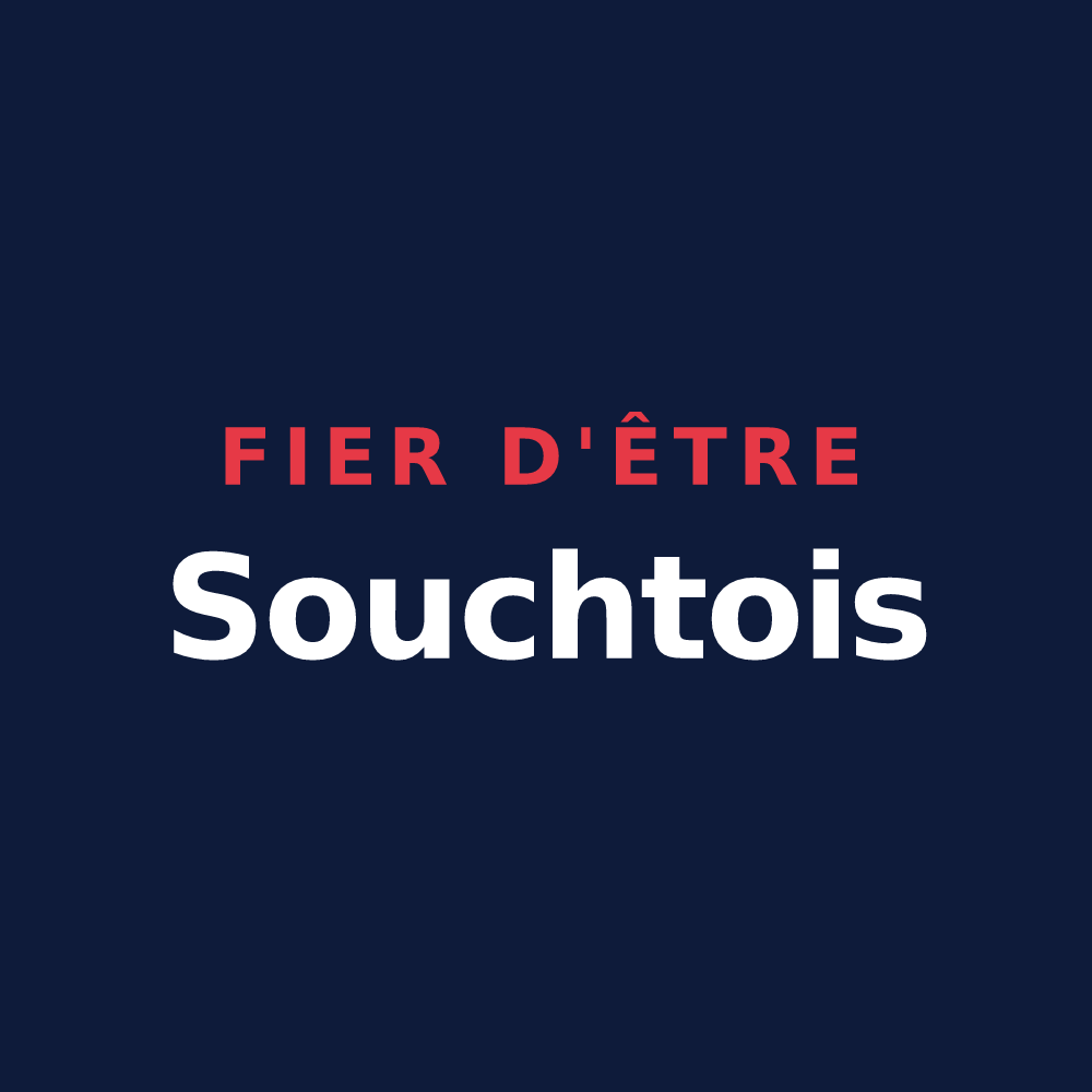 T-shirt « Fier d'être Souchtois » — design pour Soucht