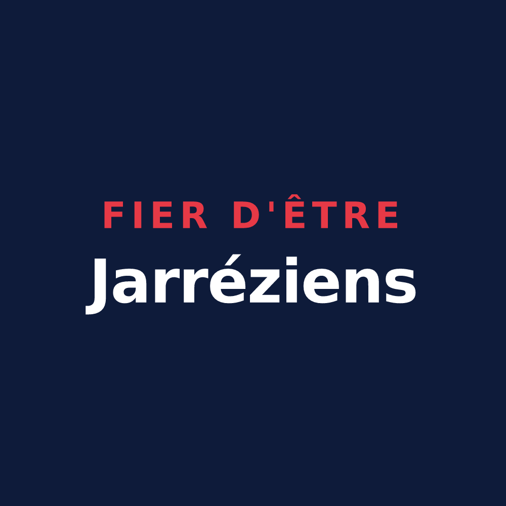 T-shirt « Fier d'être Jarréziens » — design pour Soucieu-en-Jarrest