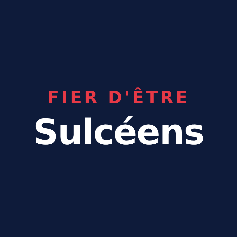 T-shirt « Fier d'être Sulcéens » — design pour Soucy
