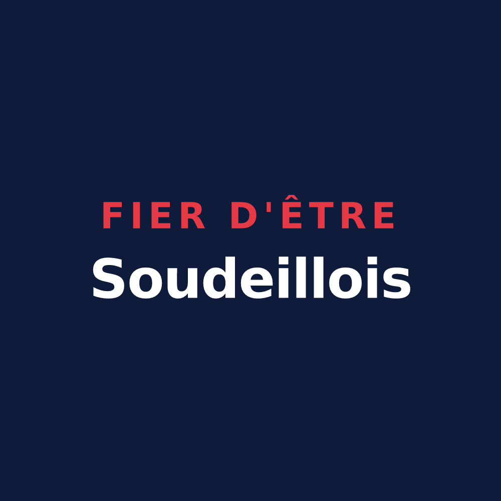 T-shirt « Fier d'être Soudeillois » — design pour Soudeilles