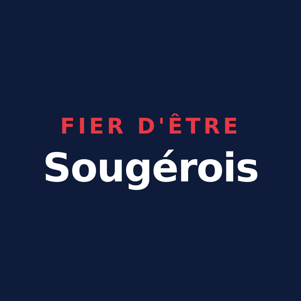 T-shirt « Fier d'être Sougérois » — design pour Sougères-en-Puisaye