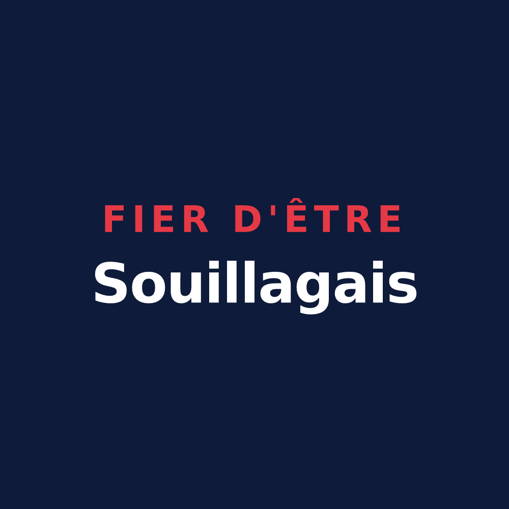 T-shirt « Fier d'être Souillagais » — design pour Souillac