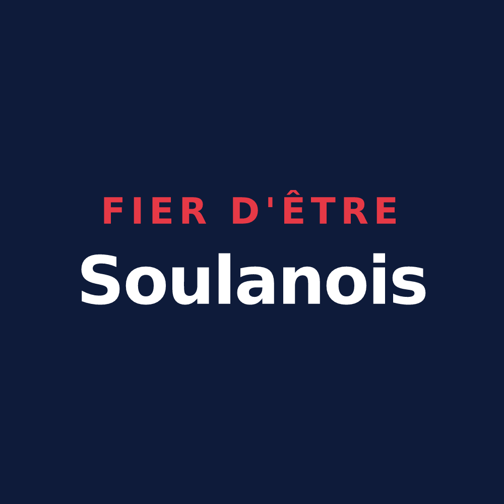 T-shirt « Fier d'être Soulanois » — design pour Soula