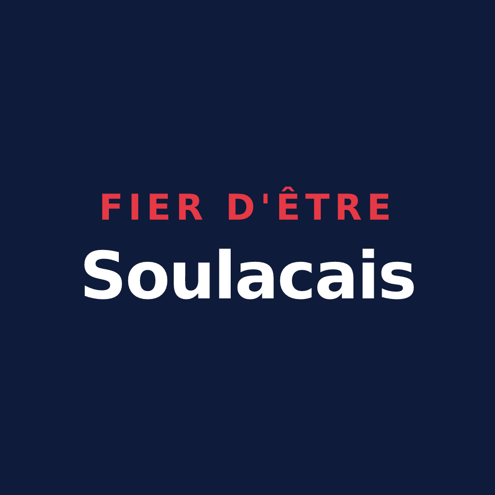 T-shirt « Fier d'être Soulacais » — design pour Soulac-sur-Mer