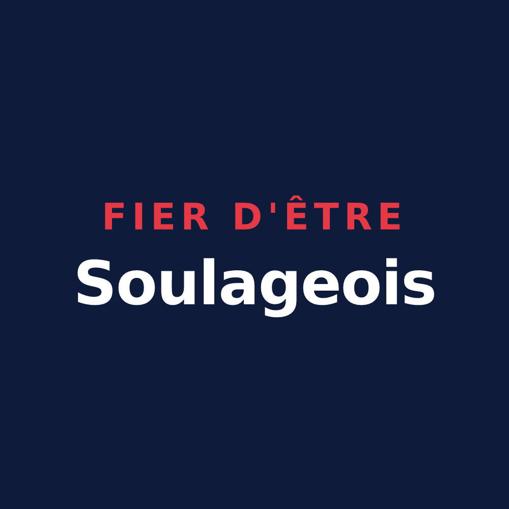 T-shirt « Fier d'être Soulageois » — design pour Soulages
