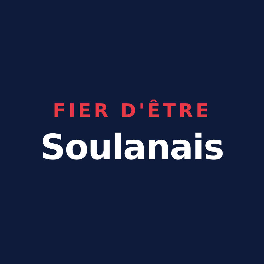 T-shirt « Fier d'être Soulanais » — design pour Soulan