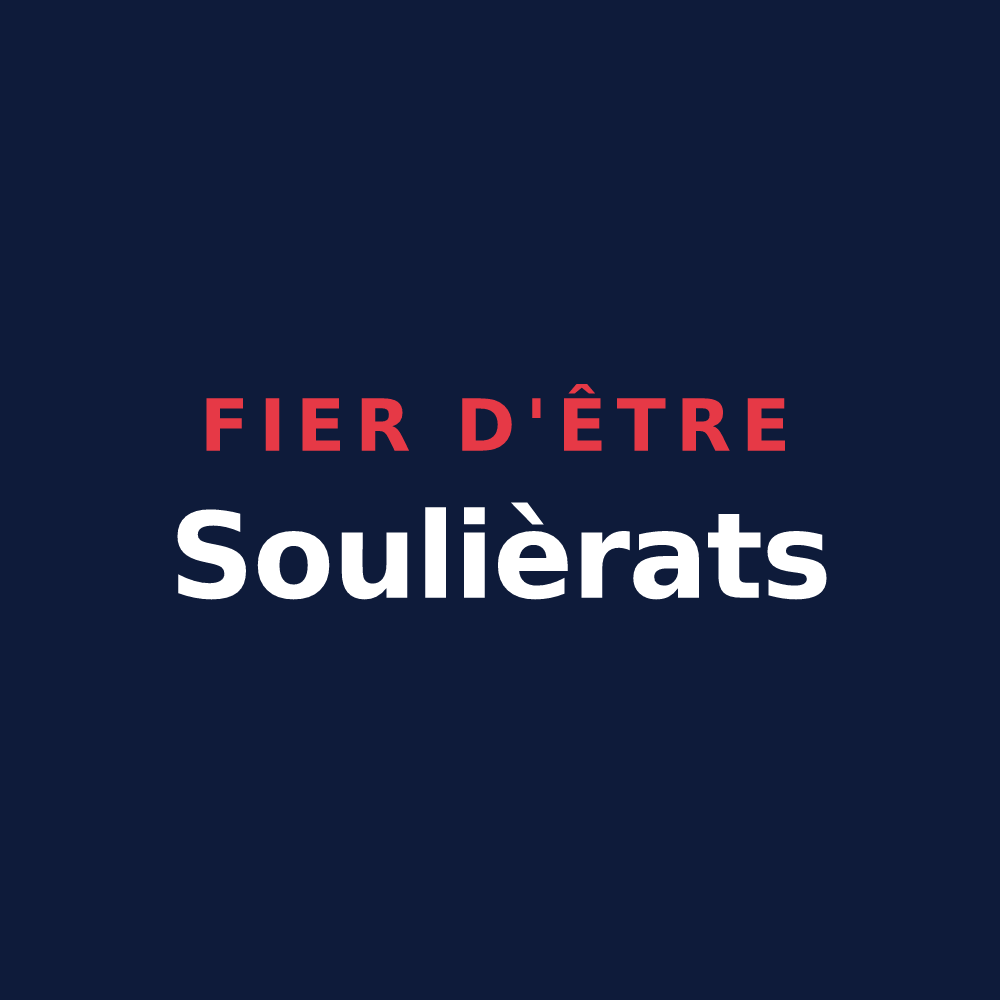 T-shirt « Fier d'être Soulièrats » — design pour Soulières