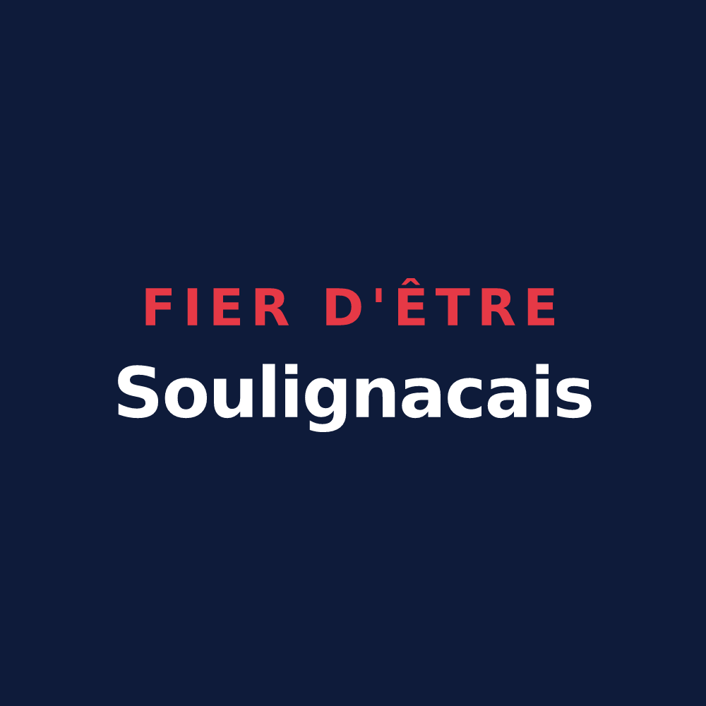 T-shirt « Fier d'être Soulignacais » — design pour Soulignac