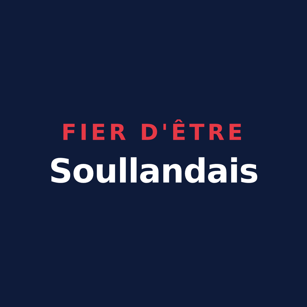 T-shirt « Fier d'être Soullandais » — design pour Soullans