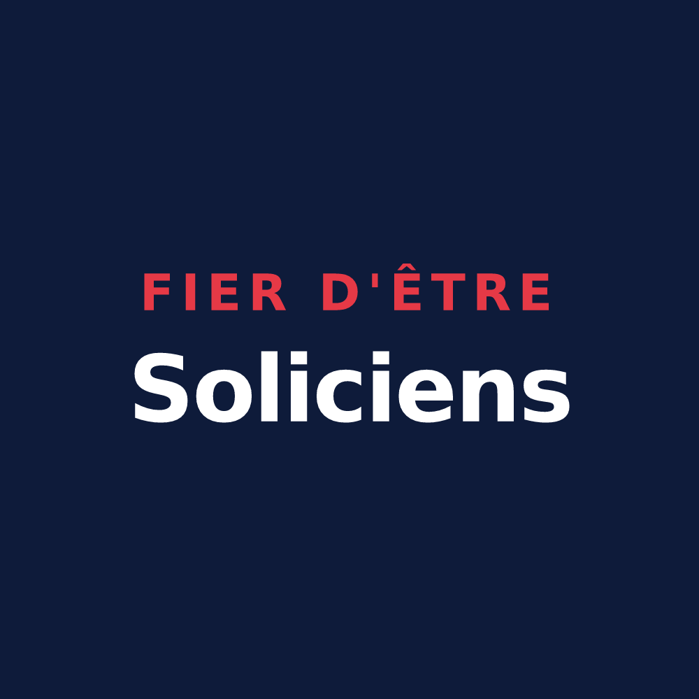 T-shirt « Fier d'être Soliciens » — design pour Soulosse-sous-Saint-Élophe