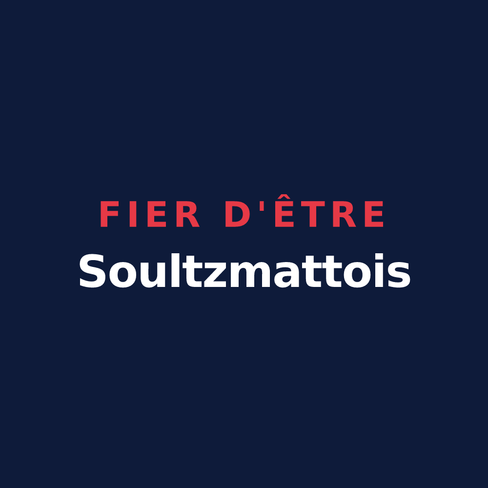 T-shirt « Fier d'être Soultzmattois » — design pour Soultzmatt