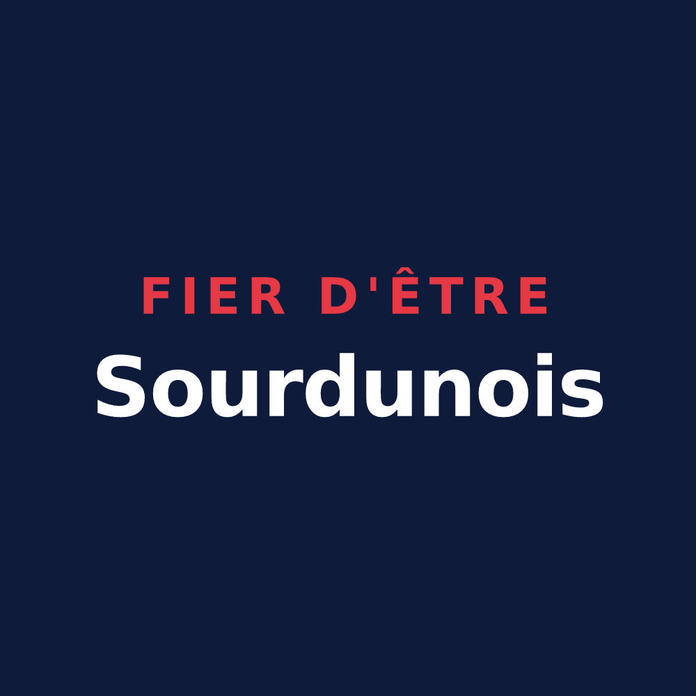 T-shirt « Fier d'être Sourdunois » — design pour Sourdun