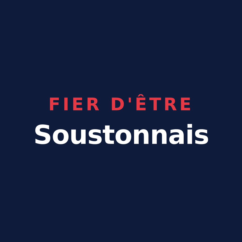 T-shirt « Fier d'être Soustonnais » — design pour Soustons