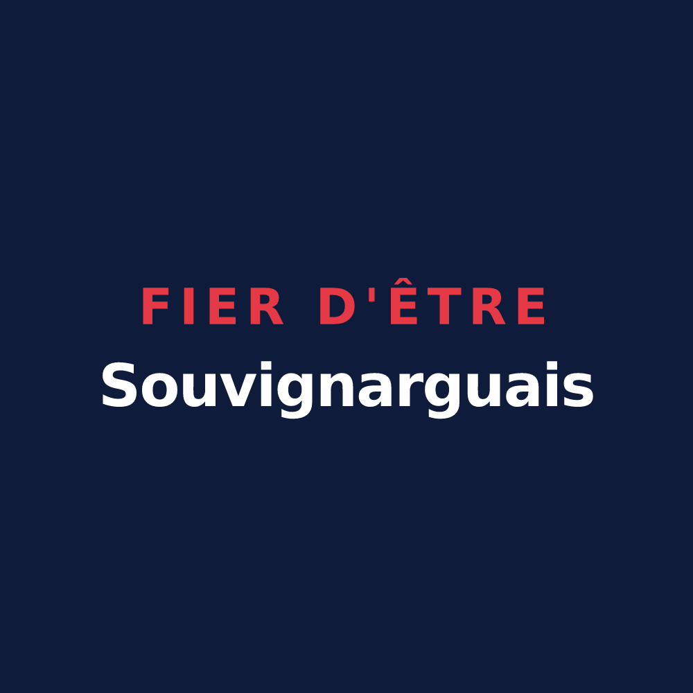 T-shirt « Fier d'être Souvignarguais » — design pour Souvignargues