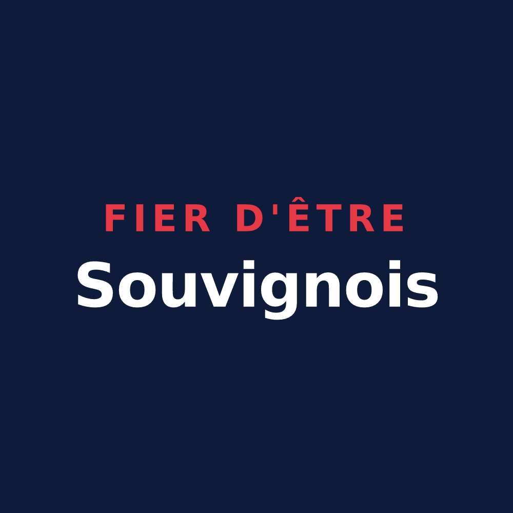 T-shirt « Fier d'être Souvignois » — design pour Souvigné