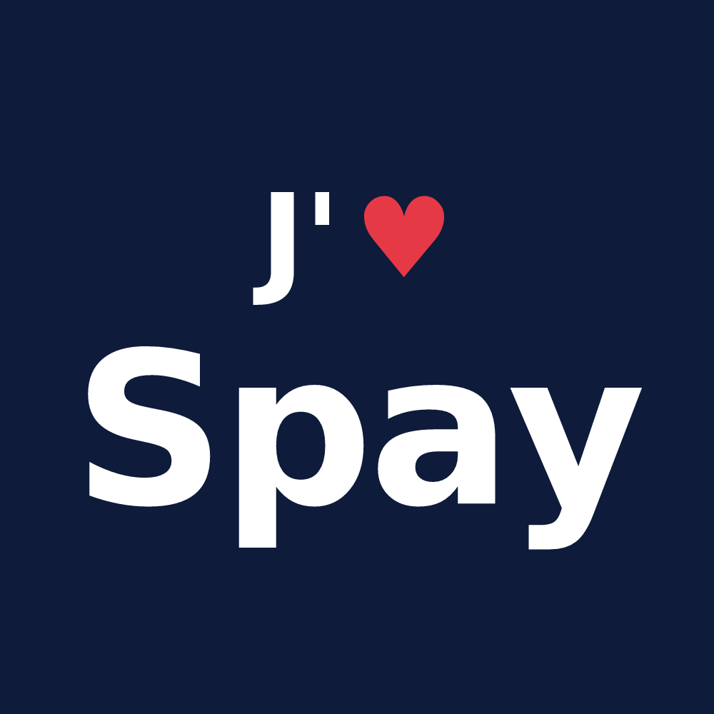 T-shirt personnalisé Spay — design J'aime Spay