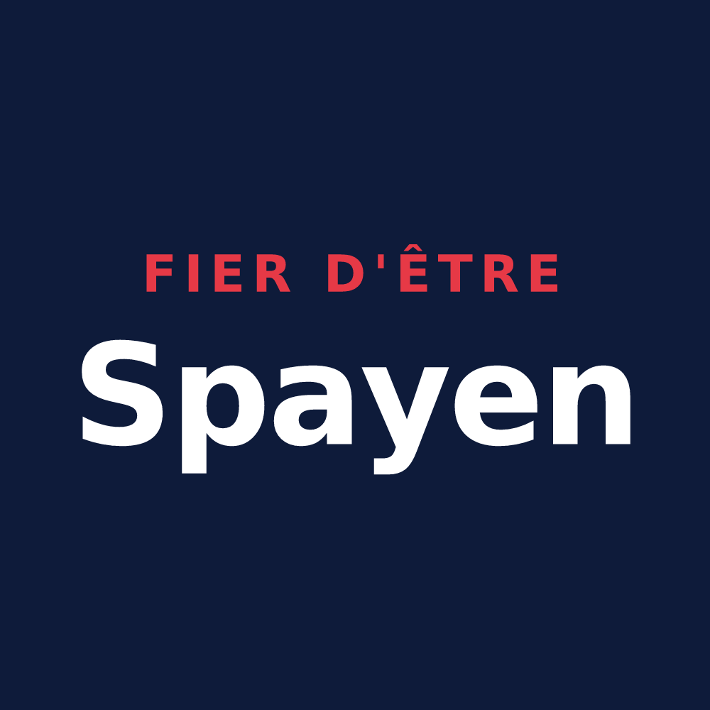 T-shirt « Fier d'être Spayen » — design pour Spay