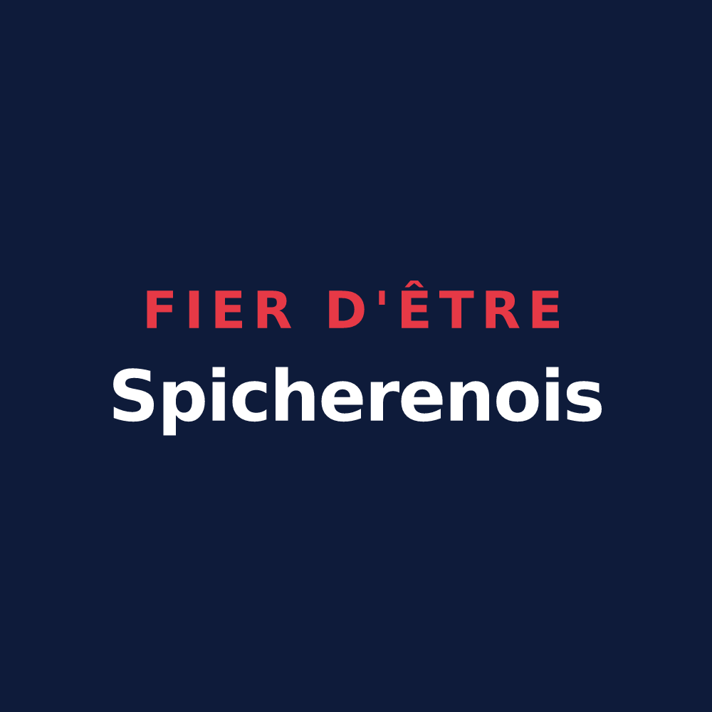 T-shirt « Fier d'être Spicherenois » — design pour Spicheren