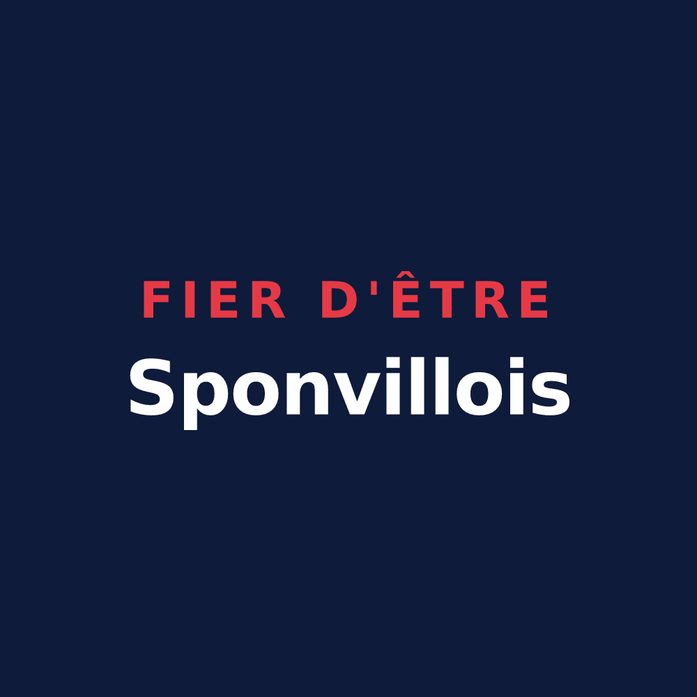 T-shirt « Fier d'être Sponvillois » — design pour Sponville