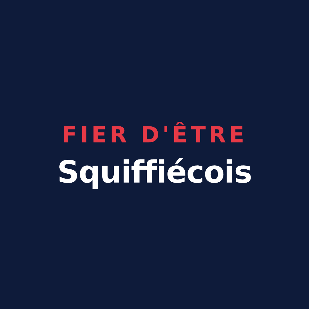 T-shirt « Fier d'être Squiffiécois » — design pour Squiffiec