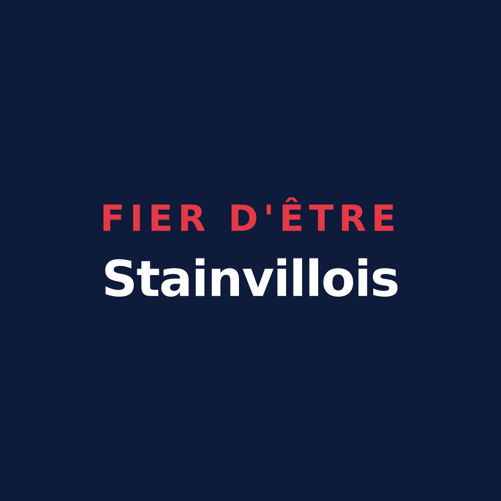 T-shirt « Fier d'être Stainvillois » — design pour Stainville