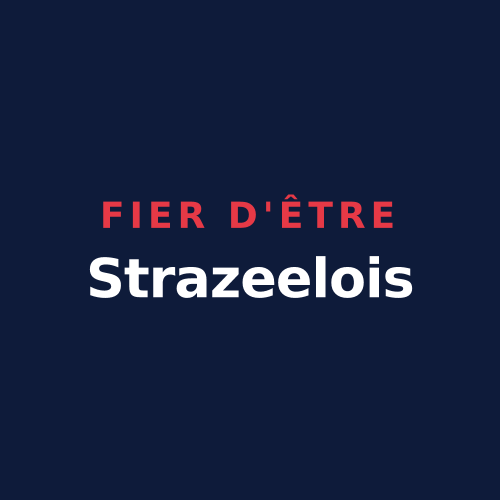 T-shirt « Fier d'être Strazeelois » — design pour Strazeele
