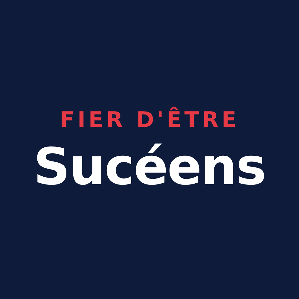 T-shirt « Fier d'être Sucéens » — design pour Sucé-sur-Erdre