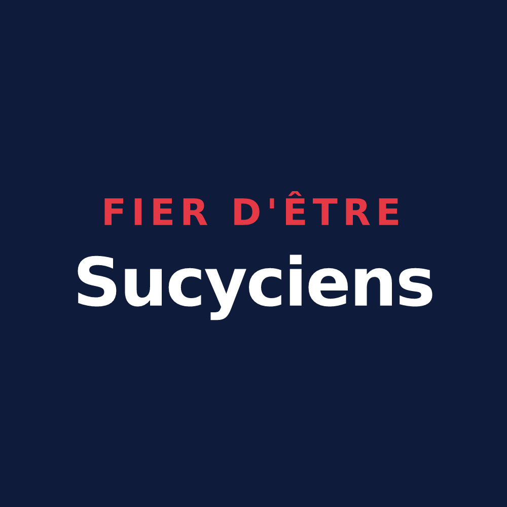 T-shirt « Fier d'être Sucyciens » — design pour Sucy-en-Brie