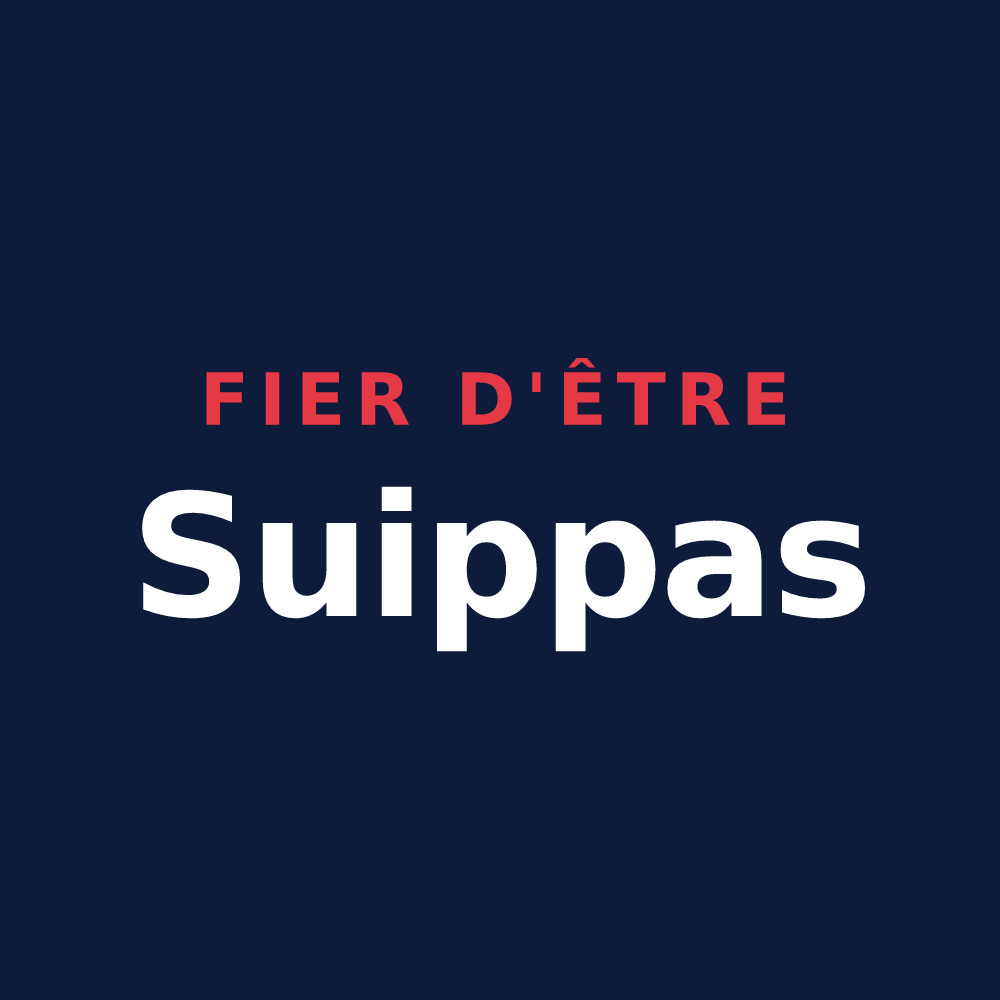 T-shirt « Fier d'être Suippas » — design pour Suippes