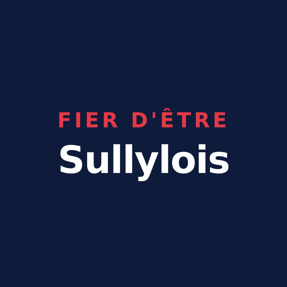 T-shirt « Fier d'être Sullylois » — design pour Sully-sur-Loire