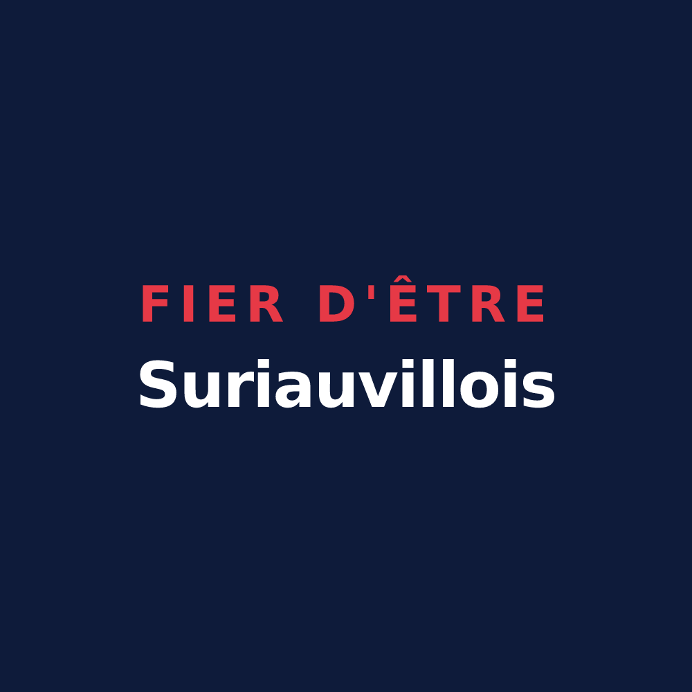 T-shirt « Fier d'être Suriauvillois » — design pour Suriauville