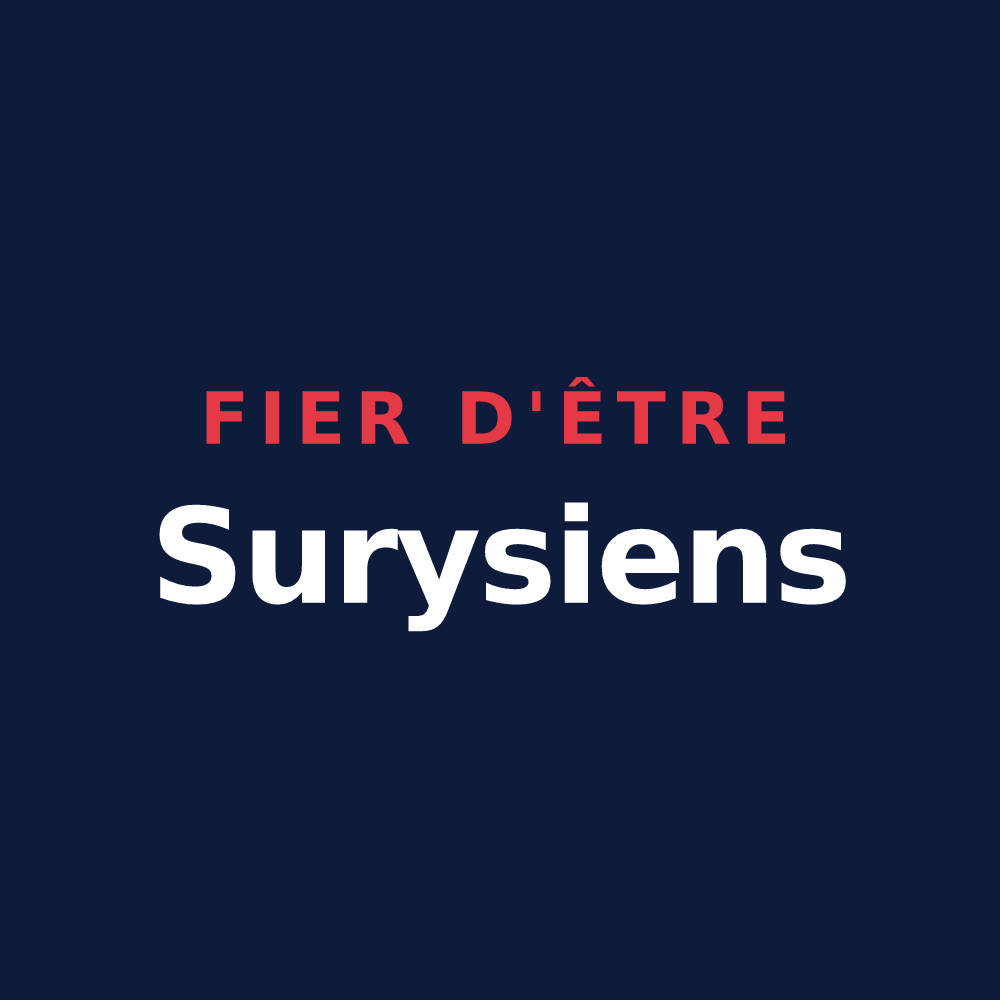 T-shirt « Fier d'être Surysiens » — design pour Sury