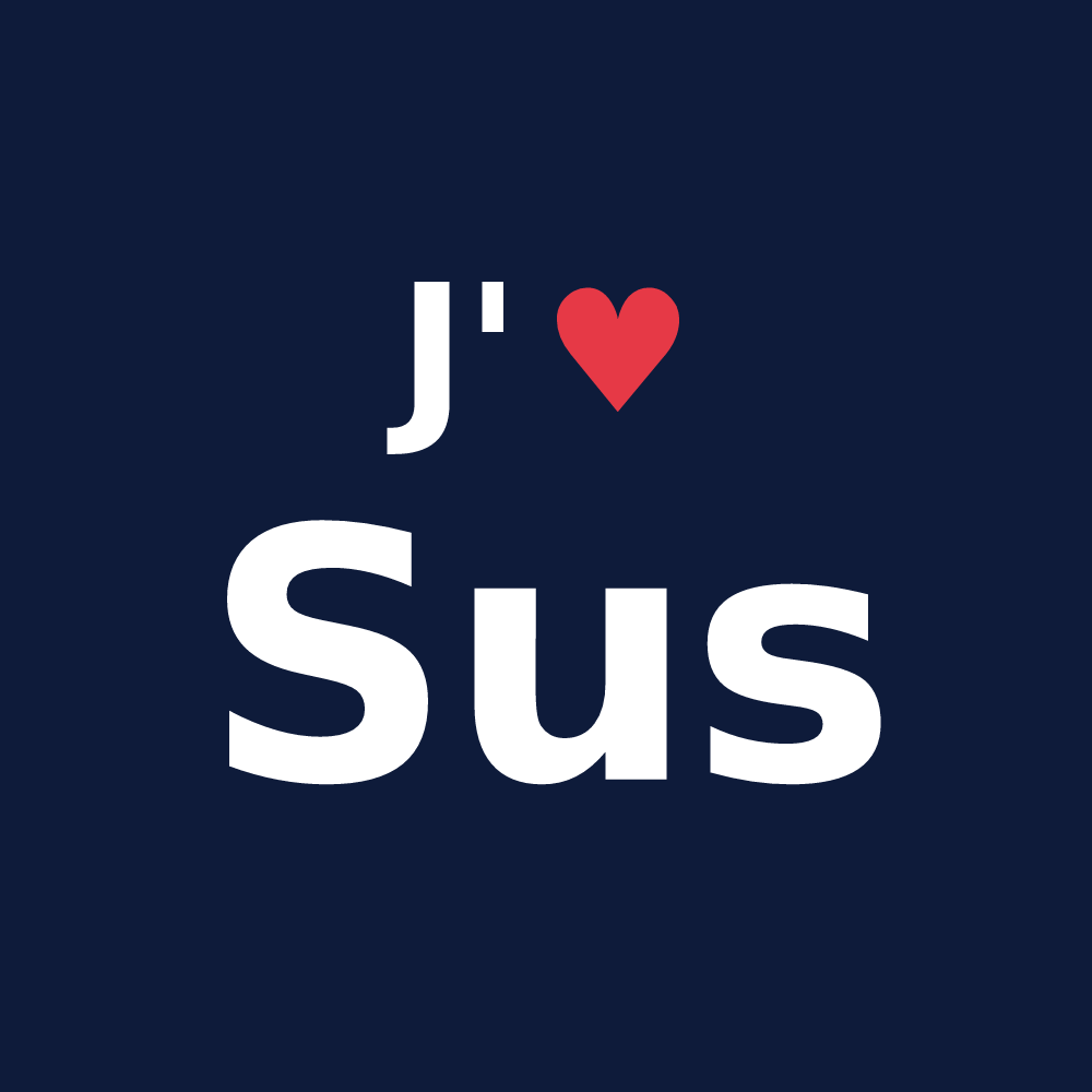 T-shirt personnalisé Sus — design J'aime Sus