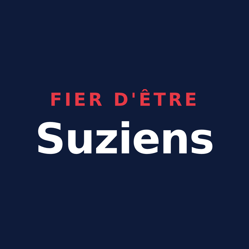 T-shirt « Fier d'être Suziens » — design pour Suze-la-Rousse