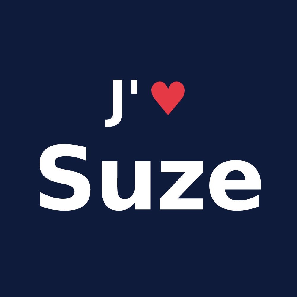 T-shirt personnalisé Suze — design J'aime Suze